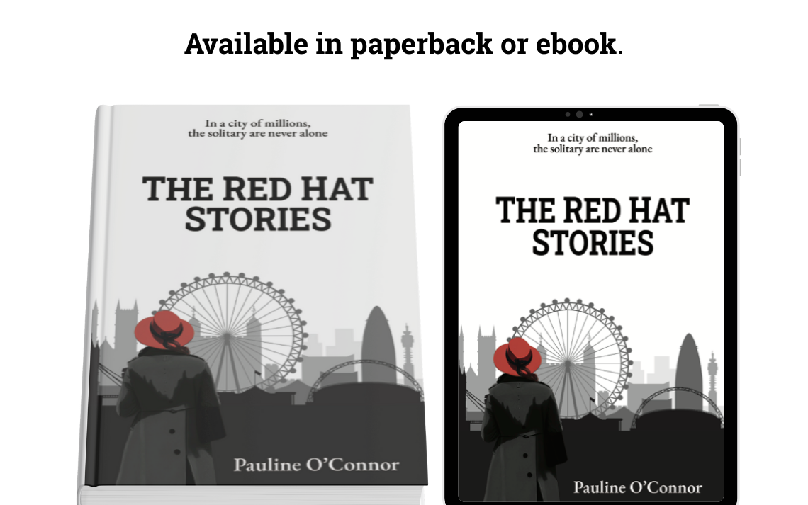 Images of cover of the Red Hat Stories in ebook and paperback