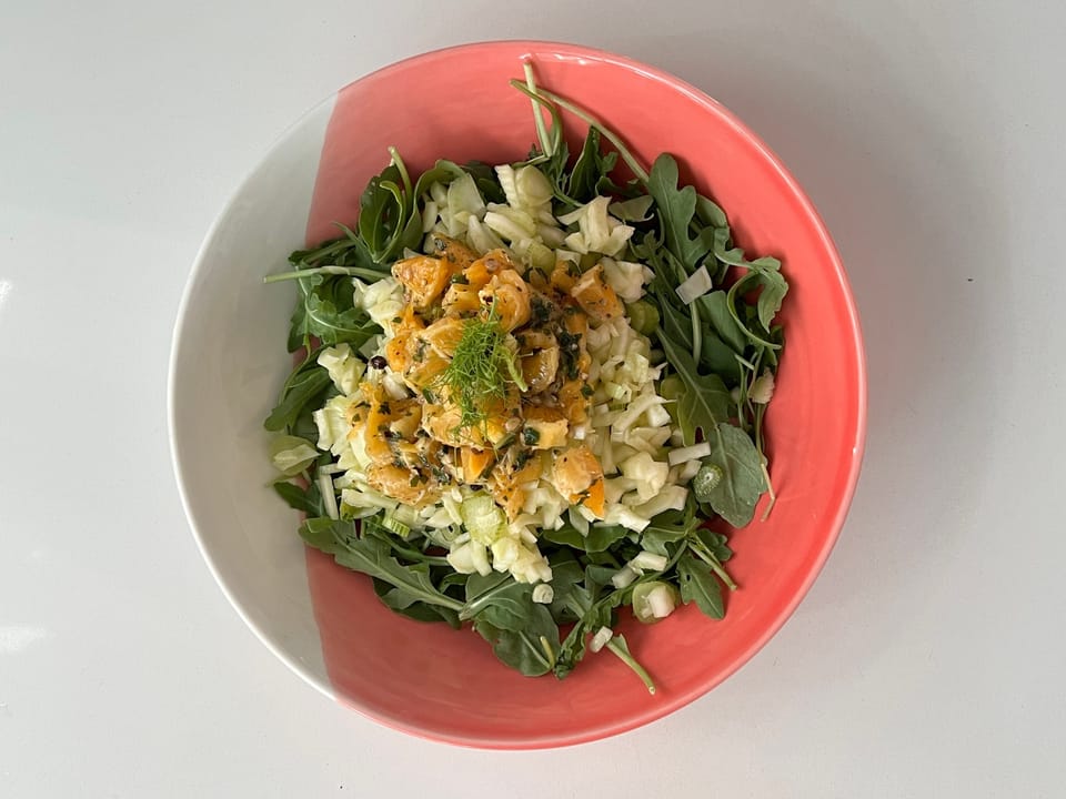 Fennel and orange salad