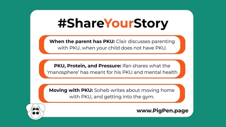 #ShareYourStory - Clair discusses Parenting, Ifan shares his mental health journey in the manosphere, Soheb writes about moving home.